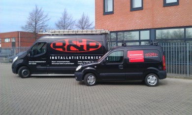 Bedrijfauto's R&P Installatietechniek Bedrijfauto's R&P Installatietechniek